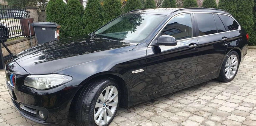 BMW Seria 5 cena 65800 przebieg: 220000, rok produkcji 2015 z Ryglice małe 631